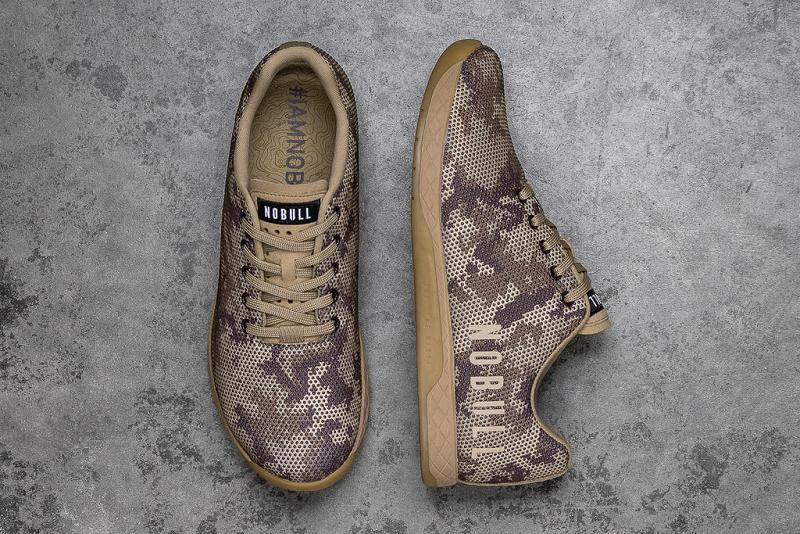 Brown Nobull Woodstock Camo Women's Trainers | CA T1891C